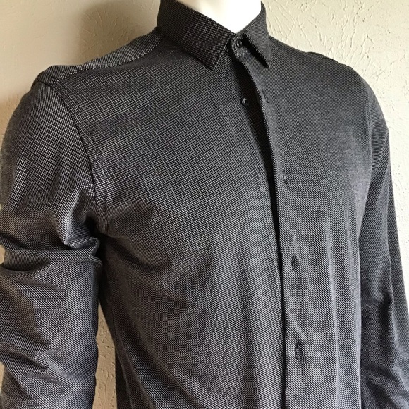 Gray button down - Picture 2 of 8
